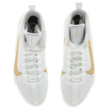 NIKE MACHOMAI 3 BOXING BOOTS - WHITE/GOLD
